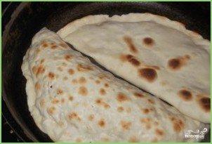 Кутабы с мясом - фото шаг 7