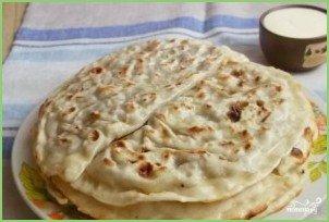 Кутабы с мясом - фото шаг 8