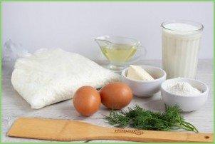 Ленивые хачапури с творогом - фото шаг 1