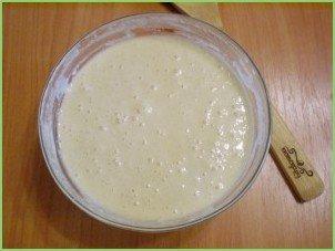 Манник с яблоками на кефире - фото шаг 6