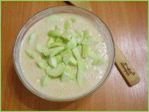 Манник с яблоками на кефире - фото шаг 8