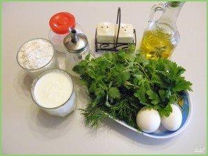 Оладьи с молодой крапивой - фото шаг 1