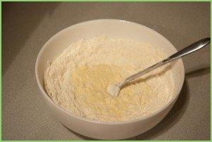 Оладьи с сыром и зеленью - фото шаг 2