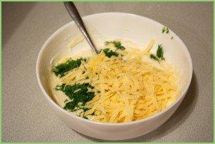 Оладьи с сыром и зеленью - фото шаг 3