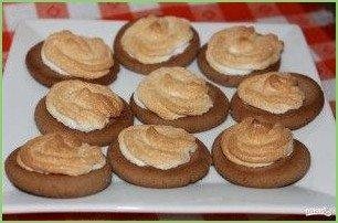 Песочное печенье с безе - фото шаг 5