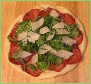 Пицца с рукколой и ветчиной - фото шаг 4