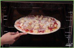 Пицца с салями - фото шаг 12