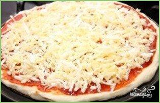 Пицца с шампиньонами - фото шаг 6