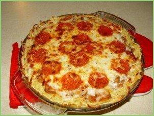 Пирог Спагетти - фото шаг 6