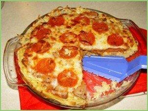 Пирог Спагетти - фото шаг 7