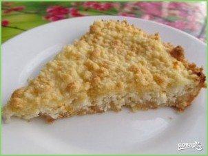 Пирог-ватрушка с творогом - фото шаг 7