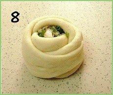 Пирожки Розочки - фото шаг 8