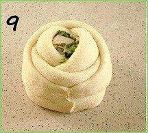 Пирожки Розочки - фото шаг 9