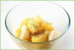 Пирожки с грибами и картошкой жареные - фото шаг 5