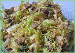 Пирожки с капустой и грибами - фото шаг 3