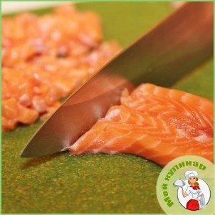 Пирожки с лососем - фото шаг 3