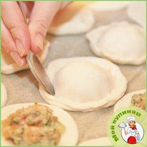 Пирожки с лососем - фото шаг 8