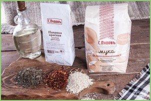 Постные крекеры - фото шаг 1