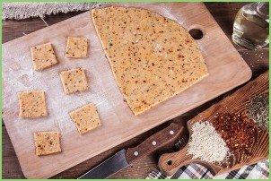 Постные крекеры - фото шаг 3