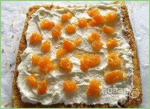 Рулет с творожным кремом - фото шаг 11