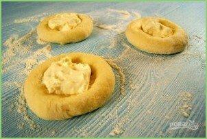 Шанежки с творогом - фото шаг 8