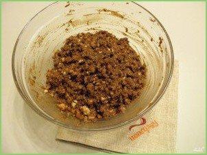 Шоколадная колбаса из печенья - фото шаг 6