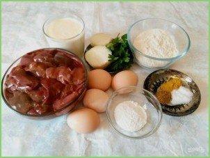 Суфле из куриной печени в мультиварке - фото шаг 1