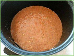 Суфле из куриной печени в мультиварке - фото шаг 7