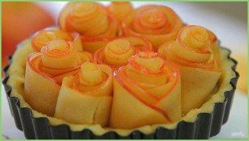 Тарт с розами из яблок - фото шаг 10