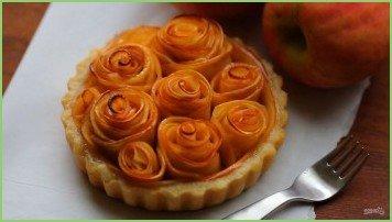 Тарт с розами из яблок - фото шаг 11