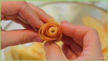 Тарт с розами из яблок - фото шаг 9