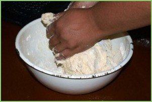 Тесто для курника на кефире - фото шаг 5