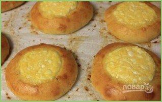 Тесто для ватрушек с творогом - фото шаг 8