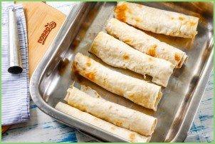 Трубочки из лаваша - фото шаг 4