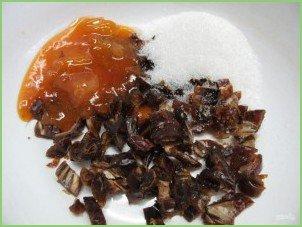 Творожный штоллен с финиками - фото шаг 1