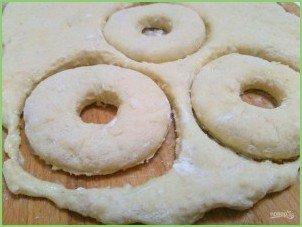 Ванильные пончики на сметане - фото шаг 5