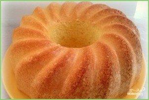 Ванильный бисквит на кипятке - фото шаг 5