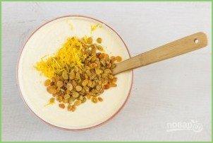 Запеканка из творога с изюмом - фото шаг 2