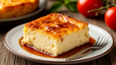 Запеканка творожная в духовке без манки