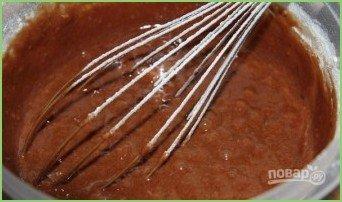 Брауни с творогом и вишней - фото шаг 4
