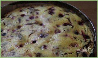 Брауни с творогом и вишней - фото шаг 8