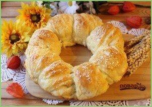 Итальянский хлеб с сыром - фото шаг 13