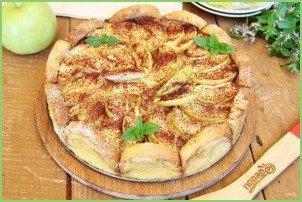 Яблочная шарлотка с хлебом - фото шаг 8