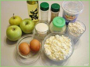 Яблочный пирог на творожном тесте - фото шаг 1