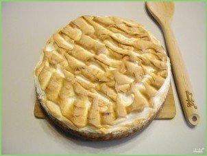 Яблочный пирог на творожном тесте - фото шаг 11