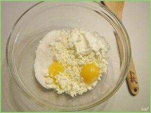 Яблочный пирог на творожном тесте - фото шаг 2