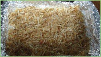 Яблочный пирог с манкой - фото шаг 5