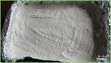 Яблочный пирог с манкой - фото шаг 6