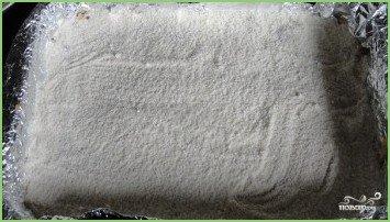 Яблочный пирог с манкой - фото шаг 8