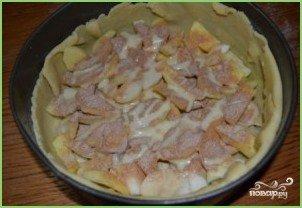 Яблочный пирог в духовке - фото шаг 16